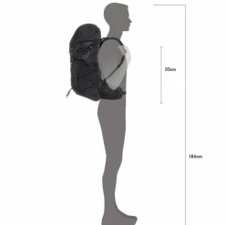 Osprey Wanderrucksäcke|Rucksäcke<· Tempest 33 black-coal grey