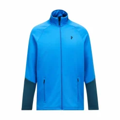 Peak Performance Fleecejacken< azurblau