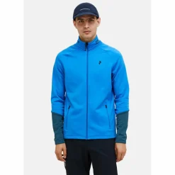 Peak Performance Fleecejacken< azurblau