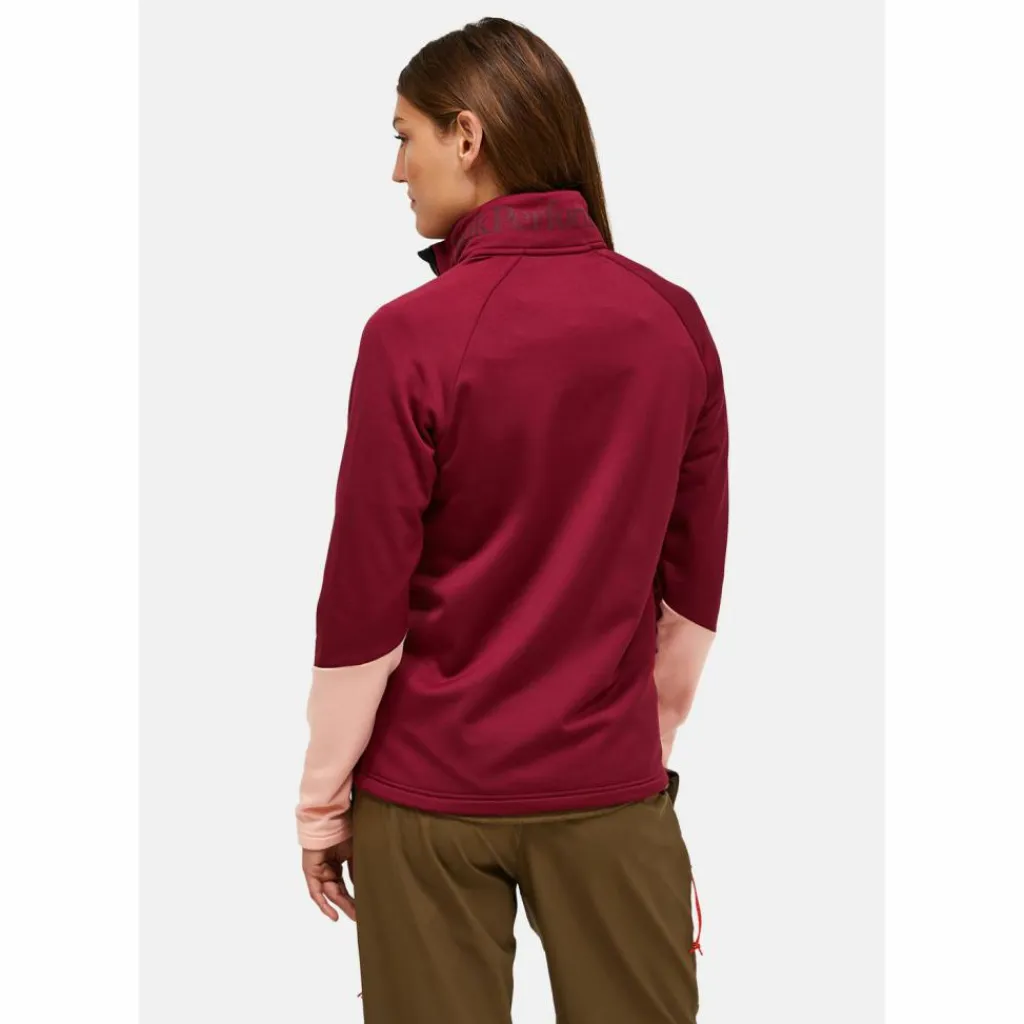 Peak Performance Fleecejacken< weinrot