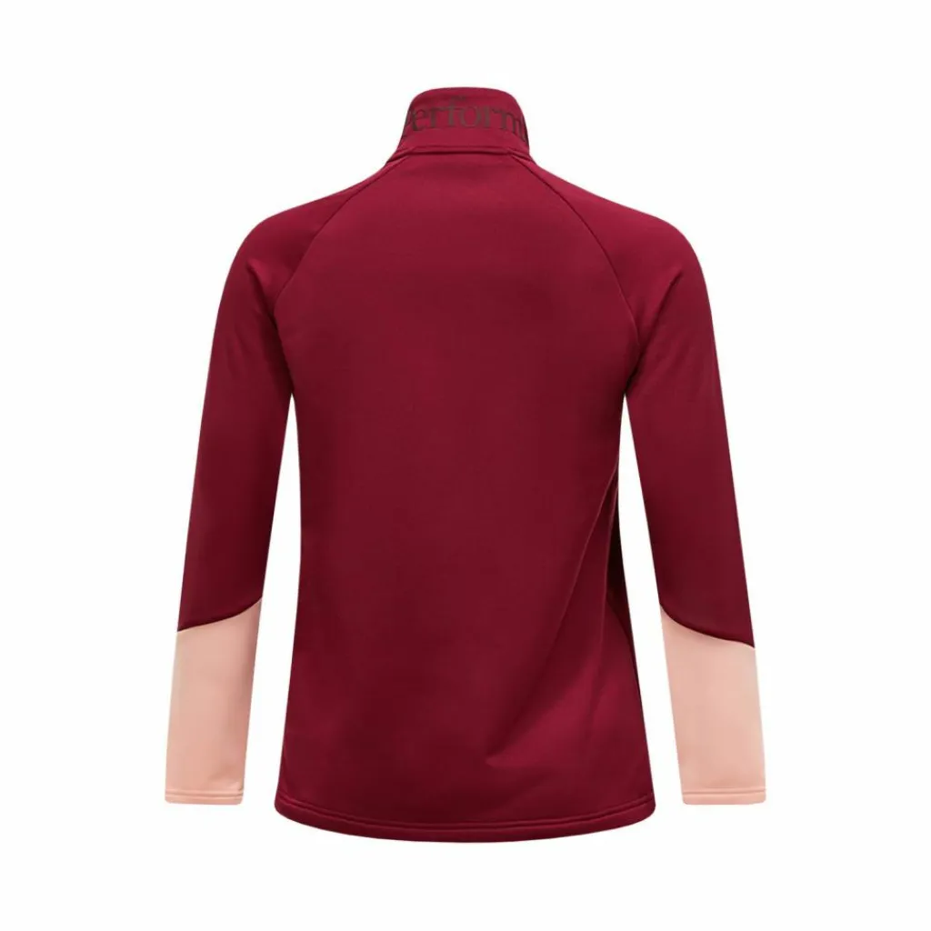 Peak Performance Fleecejacken< weinrot