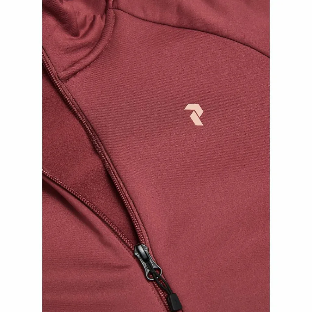 Peak Performance Fleecejacken< rotviolett