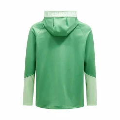 Peak Performance Fleecejacken<· M Rider Zip Hood blattgruen