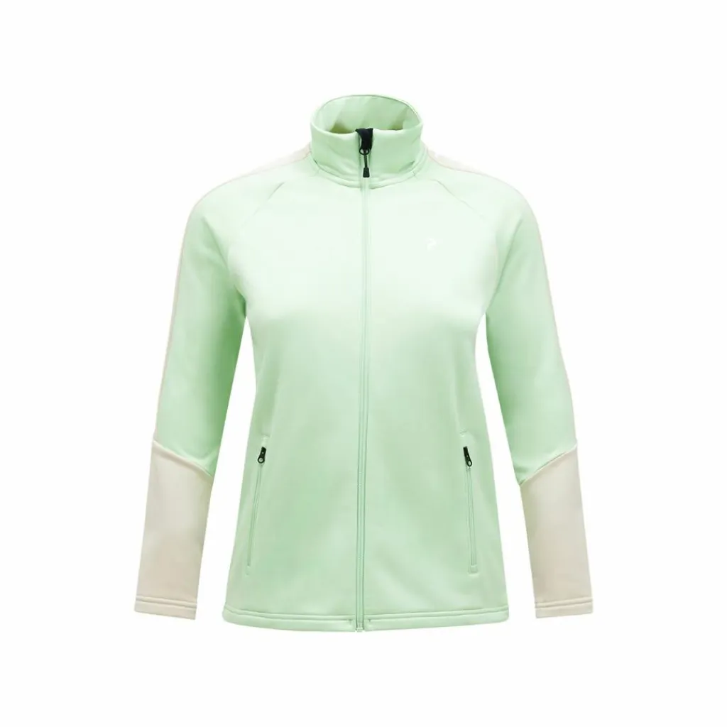 Peak Performance Fleecejacken<· W Rider Zip Jacket pastellgruen