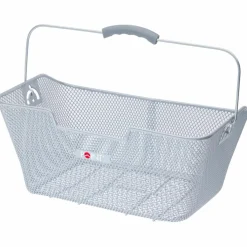 POINT Fahrradteile|Fahrradteile<· Hinterrad Korb Eng 40x28x18 silber