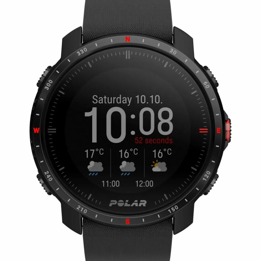 Polar Uhren & Tracker|Uhren & Tracker<· GRIT X PRO schwarz