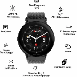 Polar Uhren & Tracker|Uhren & Tracker<· IGNITE 3 black