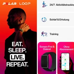 Polar Training|Wandern<· Loop blk-blk
