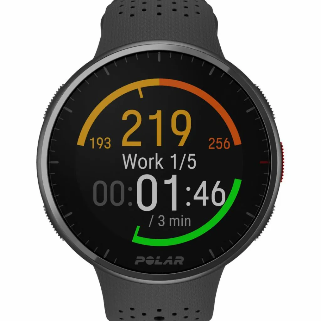 Polar Uhren & Tracker|Uhren & Tracker<· PACER PRO grey-black