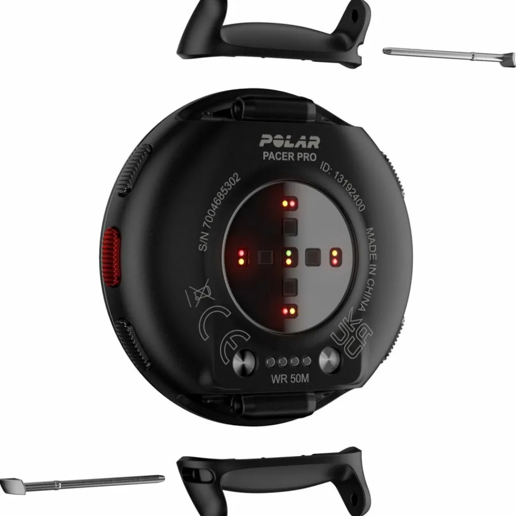 Polar Uhren & Tracker|Uhren & Tracker<· PACER PRO grey-black