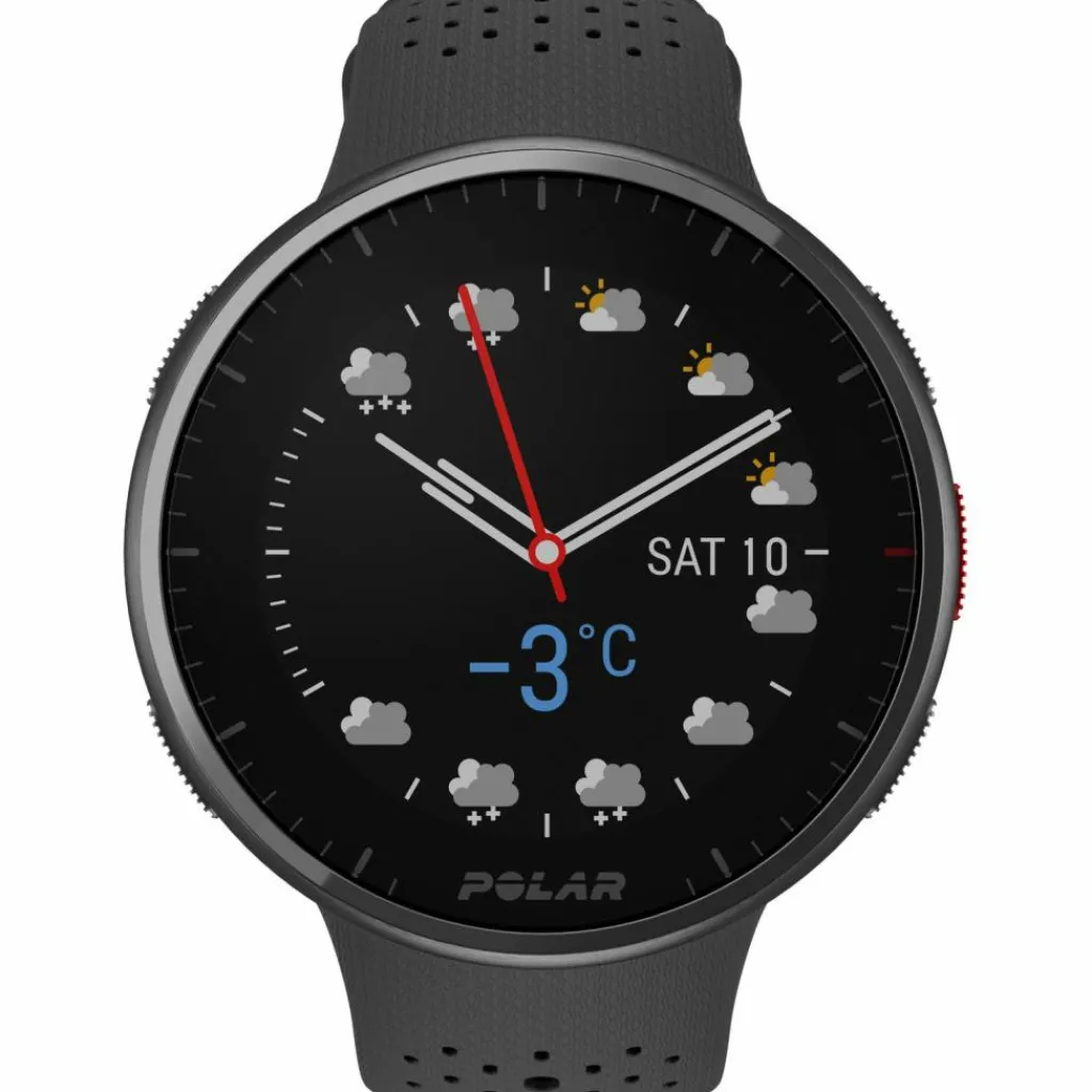 Polar Uhren & Tracker|Uhren & Tracker<· PACER PRO grey-black