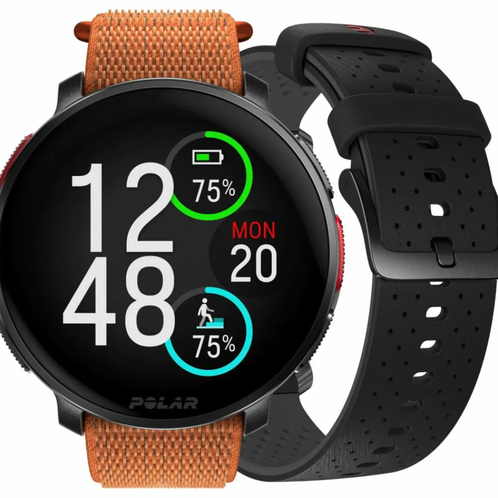 Polar Uhren & Tracker|Uhren & Tracker<· VANTAGE V3 Bundle black-orange