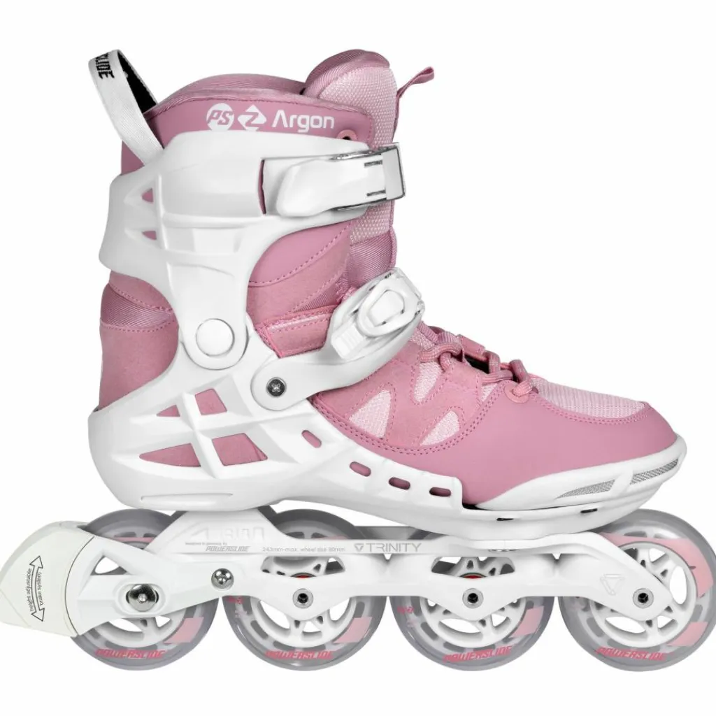 POWERSLIDE Inlineskating<· Argon Rose 80 rosa