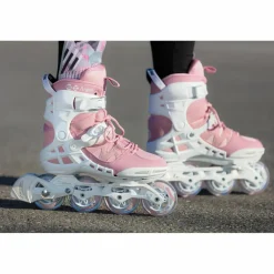 POWERSLIDE Inlineskating<· Argon Rose 80 rosa