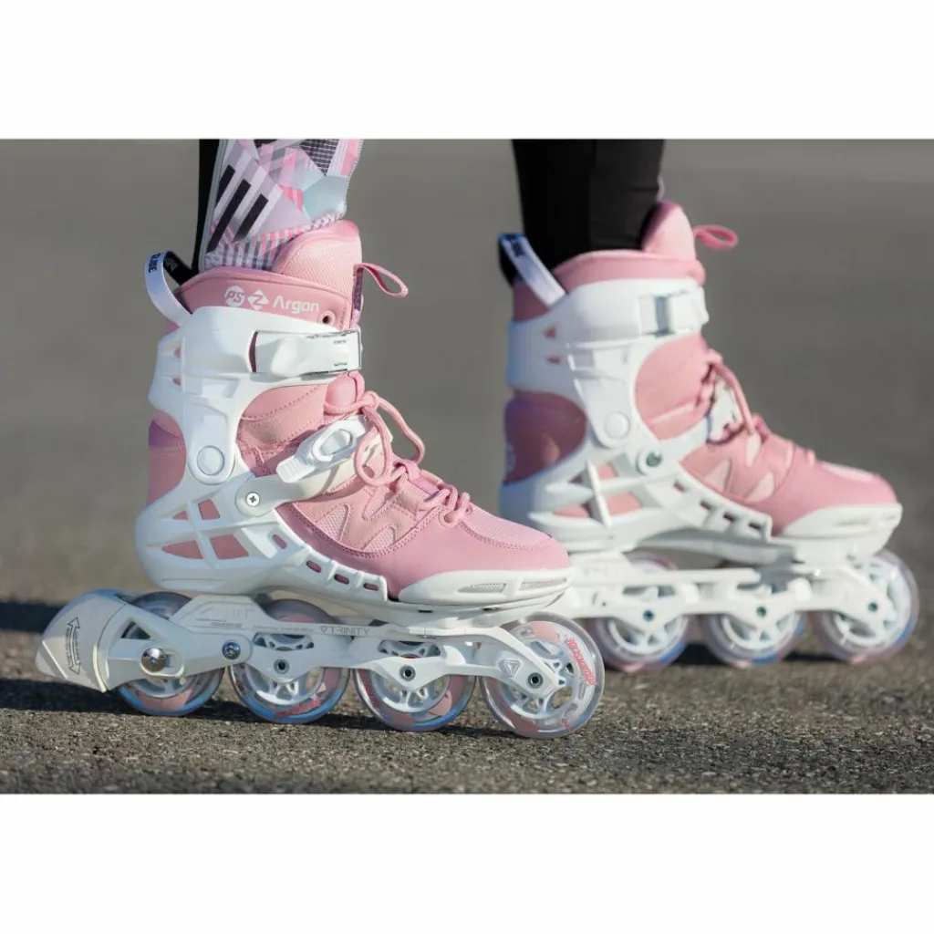 POWERSLIDE Inlineskating<· Argon Rose 80 rosa