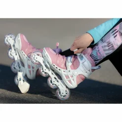 POWERSLIDE Inlineskating<· Argon Rose 80 rosa