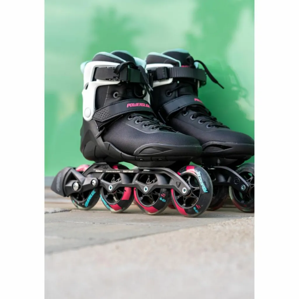 POWERSLIDE Inlineskating<· Radon Teal 90 black