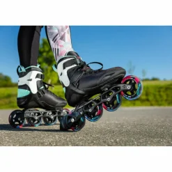 POWERSLIDE Inlineskating<· Radon Teal 90 black