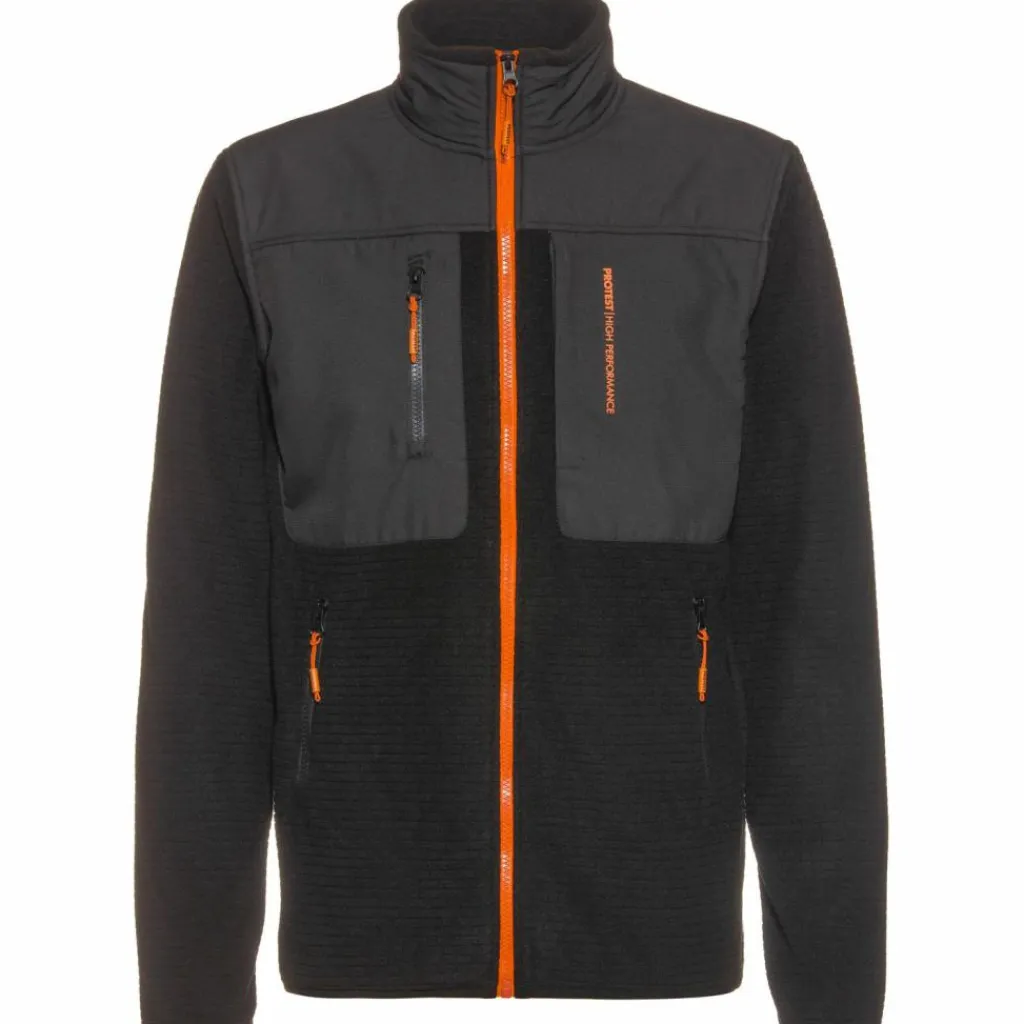 Protest Fleecejacken<· VANERN true black