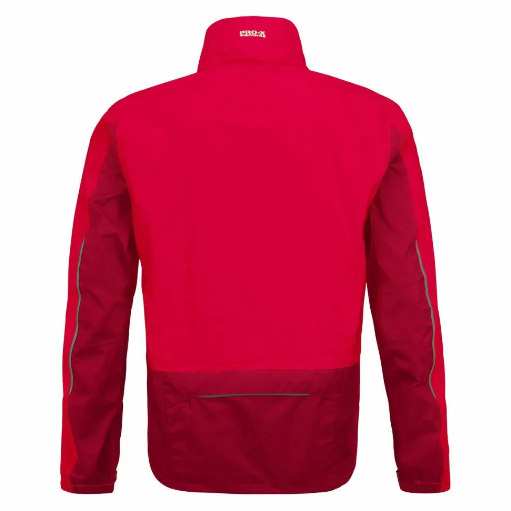 PRO-X elements Regenjacken<· LENNARD Mars Red - Salsa-Rot