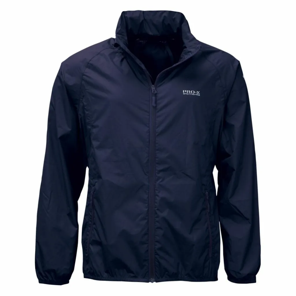 PRO-X elements Regenjacken<· PACKable Marineblau