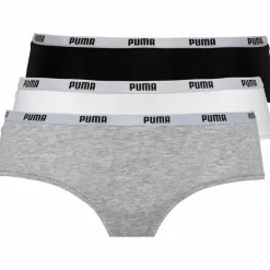 PUMA Unterwäsche< white-grey-black
