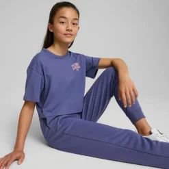 PUMA Shirts<· CLASSICS blue crystal