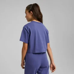 PUMA Shirts<· CLASSICS blue crystal