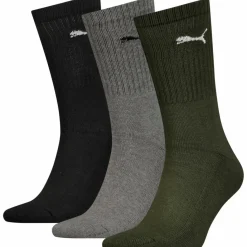 PUMA Socken<· CREW SOCK 3P green combo