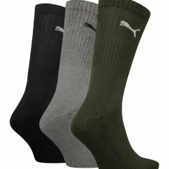 PUMA Socken<· CREW SOCK 3P green combo