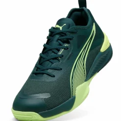PUMA Badminton|Volleyball<· Eliminate NITRO 4 green terrain-fizzy light