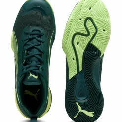 PUMA Badminton|Volleyball<· Eliminate NITRO 4 green terrain-fizzy light