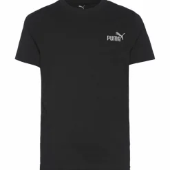PUMA Shirts<· ESSENTIALS 2 COLOR Small Logo puma black