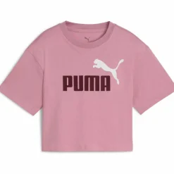 PUMA Shirts<· ESSENTIALS 2 COLOR LOGO poised pink
