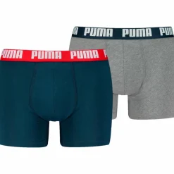 PUMA Loungewear<· EVERYDAY BASIC navy-grey melange