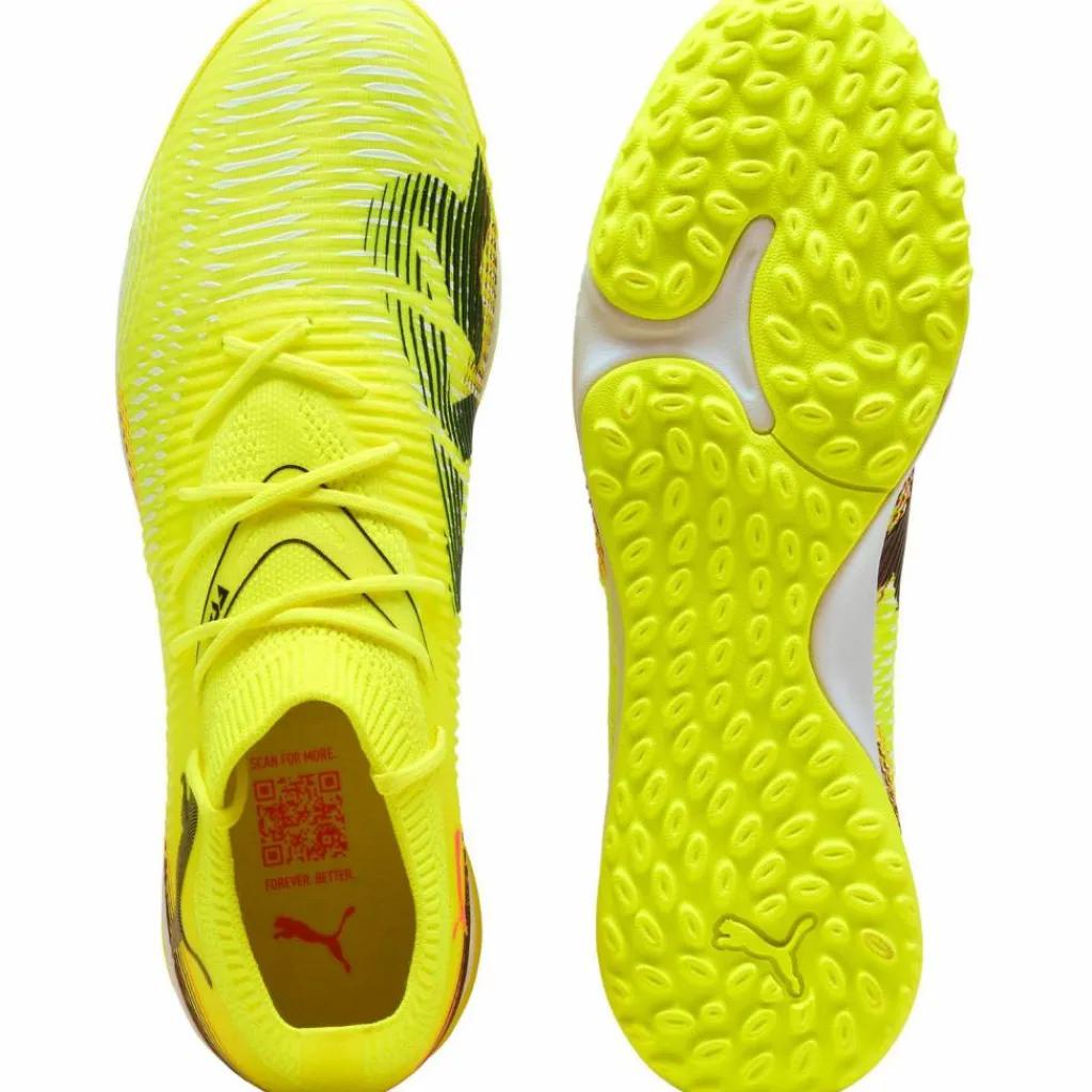 PUMA Fußball|Fußballschuhe<· FUTURE 8 MATCH TT yellow alert-puma black-sun struck