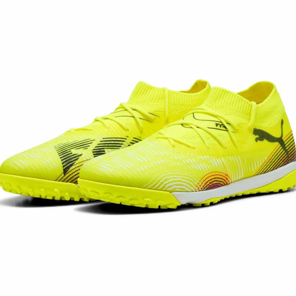 PUMA Fußball|Fußballschuhe<· FUTURE 8 MATCH TT yellow alert-puma black-sun struck
