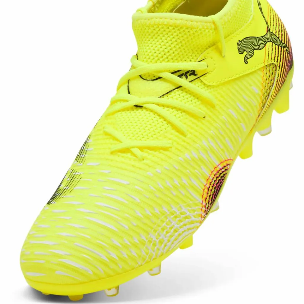 PUMA Fußballschuhe<· FUTURE 8 MATCH MG Jr yellow alert-puma black-sun struck