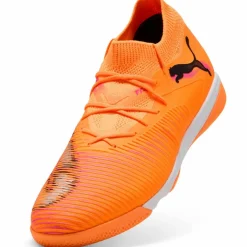 PUMA Hallenschuhe<· FUTURE 8 MATCH IT heat fire-puma black-ravish