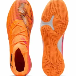 PUMA Hallenschuhe<· FUTURE 8 MATCH IT heat fire-puma black-ravish