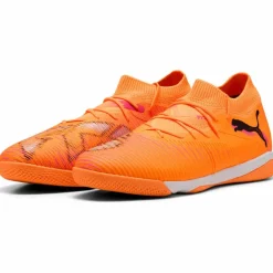 PUMA Hallenschuhe<· FUTURE 8 MATCH IT heat fire-puma black-ravish
