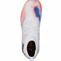 PUMA Fußballschuhe<· FUTURE 8 MATCH IT - Mid Jr puma white-puma black-glowing red