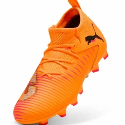 PUMA Fußballschuhe<· FUTURE 8 MATCH FG-AG Jr heat fire-puma black-ravish