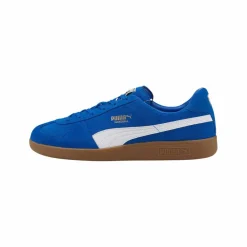 PUMA Hallenschuhe<· Handball Weiß blauweiss