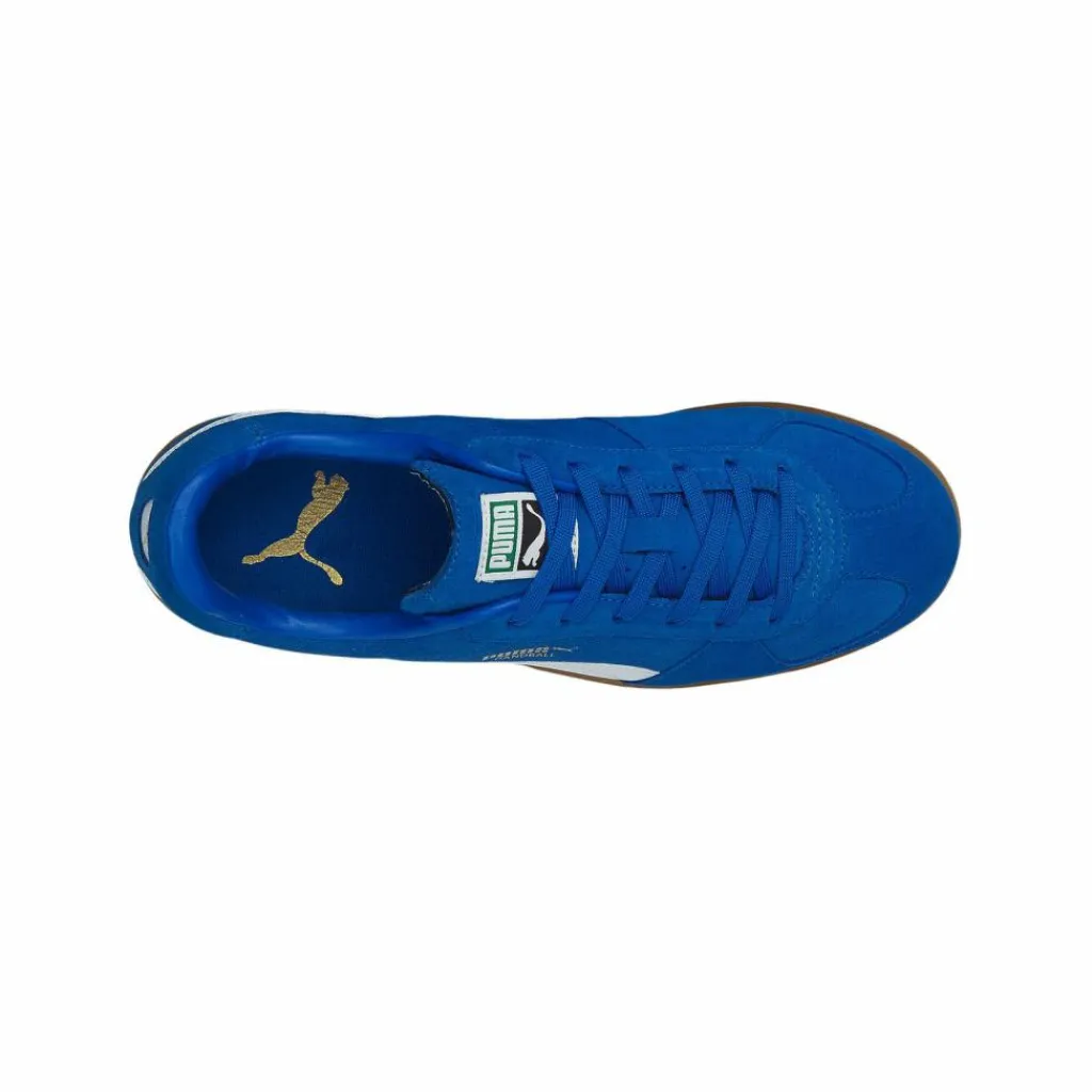 PUMA Hallenschuhe<· Handball Weiß blauweiss