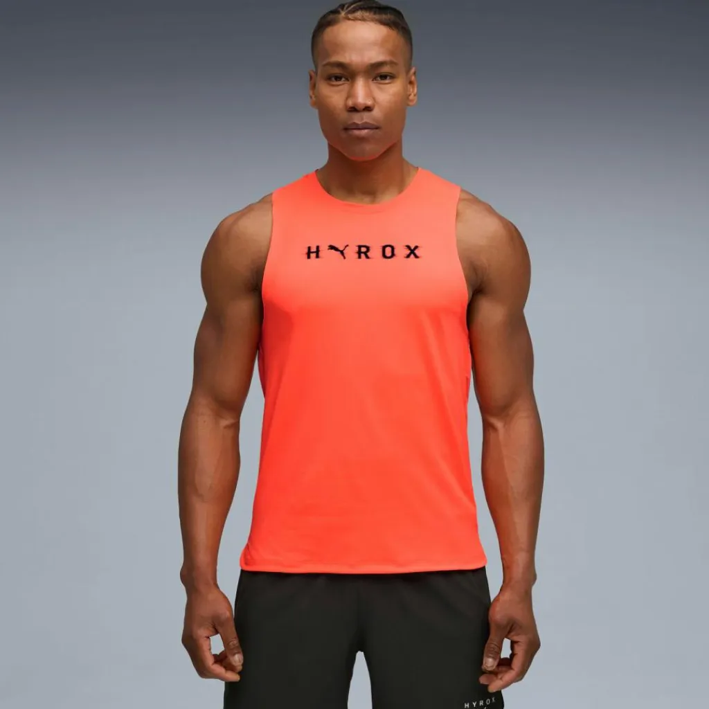 PUMA Tops & Tanks<· Hyrox Cloudspun glowing red
