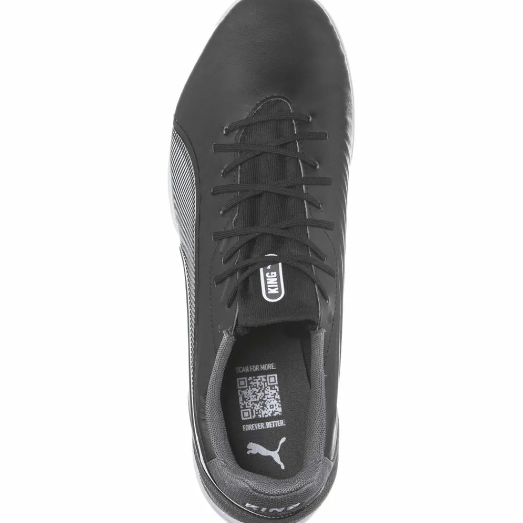 PUMA Fußball|Hallenschuhe<· KING MATCH IT puma black-puma white-cool dark gray