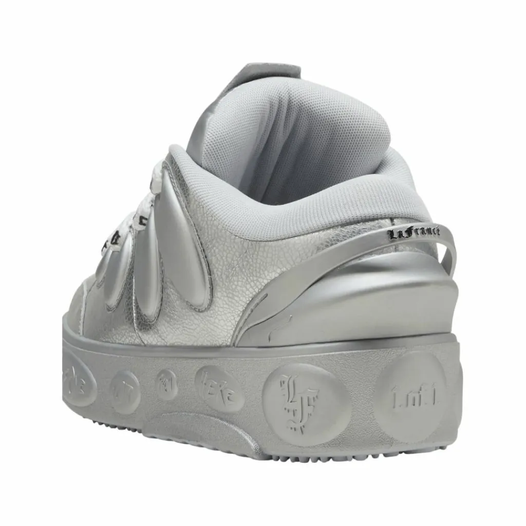 PUMA Hallenschuhe<· La France Chrome grausilber