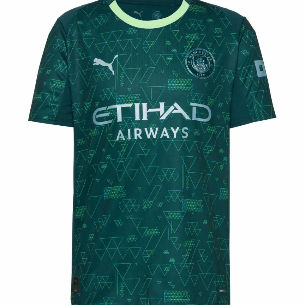 PUMA Trikots<· Manchester City 25/26 Ausweich green terrain