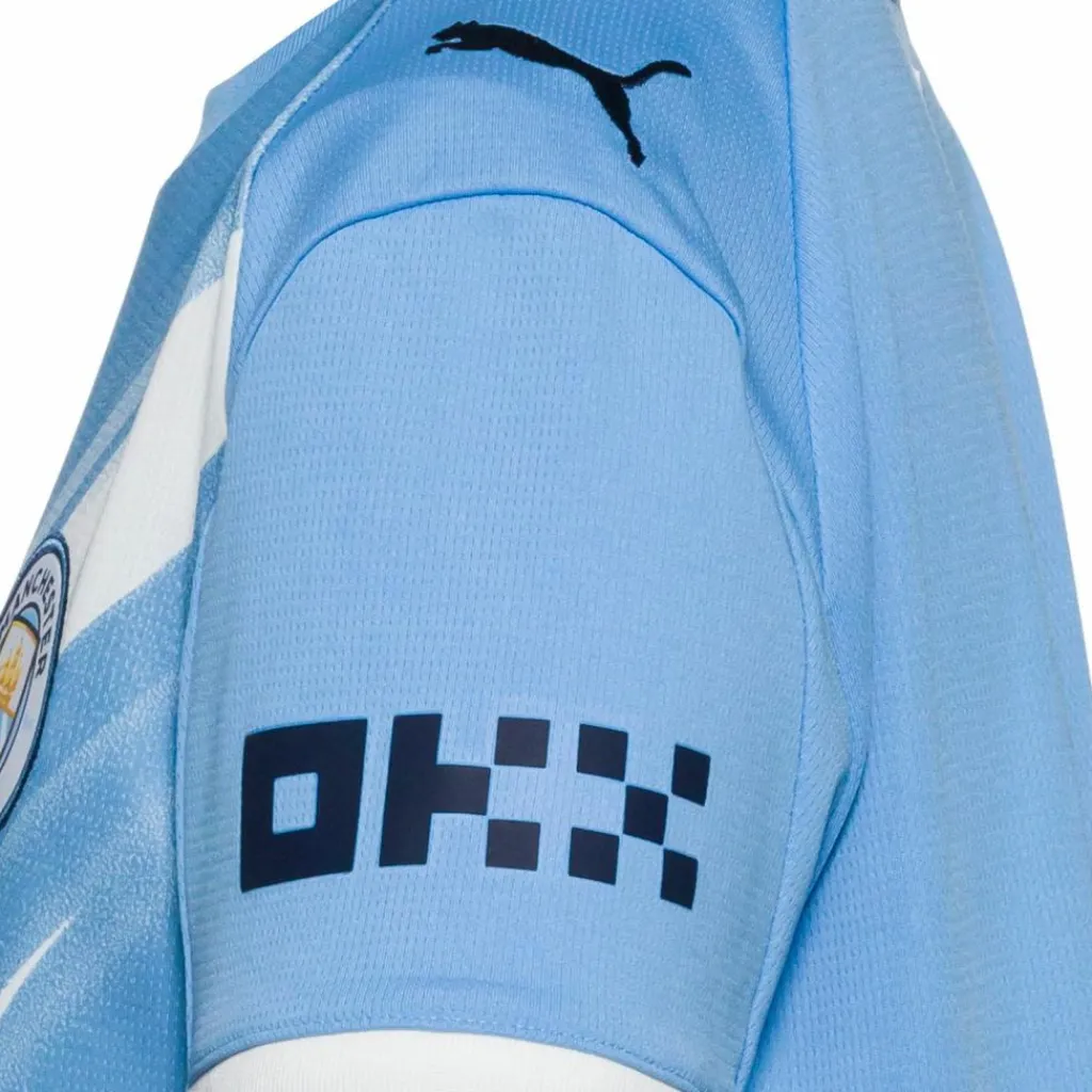 PUMA Fußball|Trikots<· Manchester City 25/26 Heim team light blue-puma white